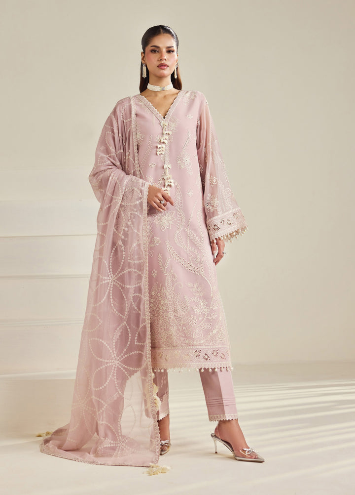 Dhaagay by Alizeh Fashion Unstitched Embroidered Chiffon 3 Piece Suit AF26UCD AF-DHG-5056 Ornee - Festive Collection