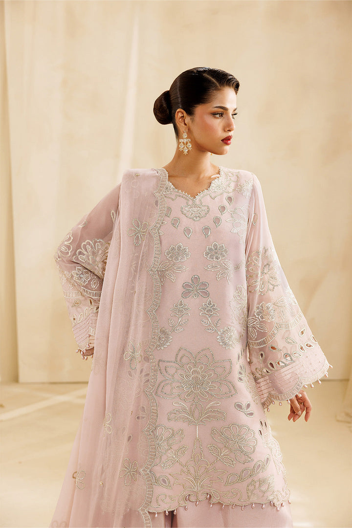 Sireine by Alizeh Fashion Unstitched Embroidered Chiffon 3 Piece Suit AF26UCS AF-CH-2296-ROSAIR - Festive Collection