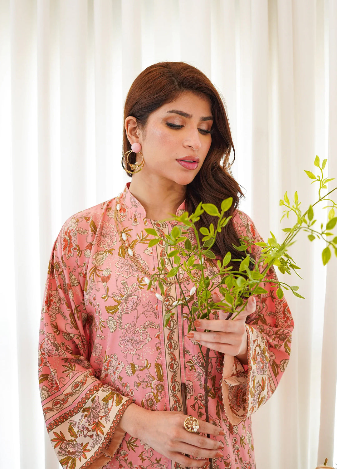 Luxe by Menaal RTW Printed Crepe 2 Piece Suit BELLA - Casual Collection
