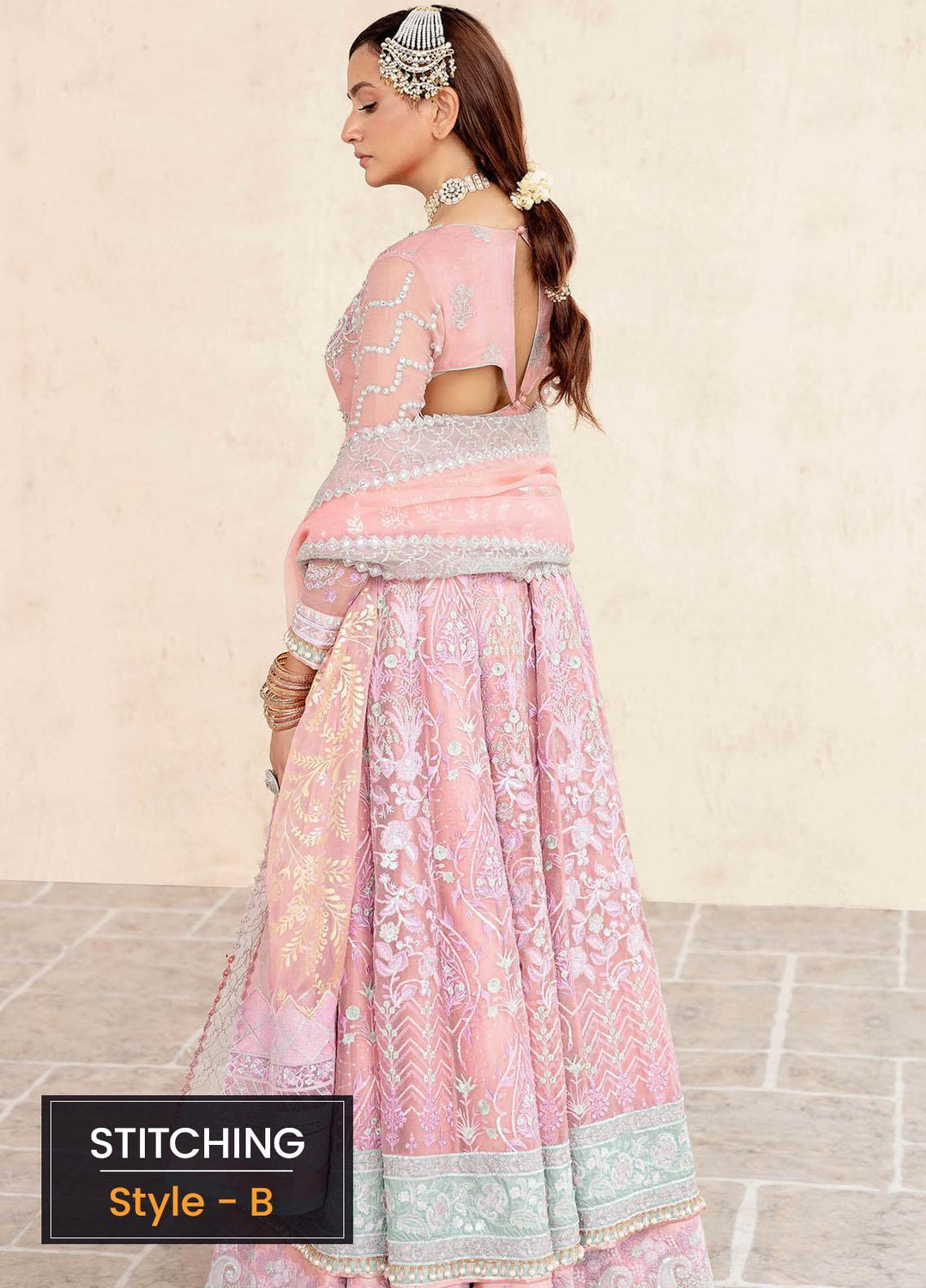 Sakhiyan by Asifa & Nabeel Embroidered Missouri Suits Unstitched 3 Piece AN22SSF-03 Afreen - Festive Collection