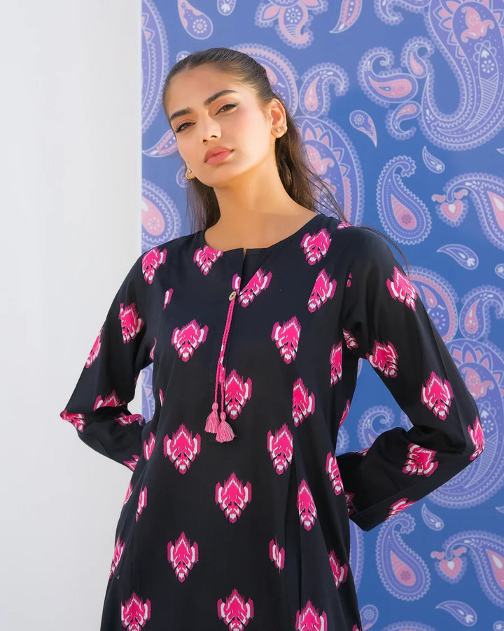 Dhaga Women Pret Printed 2 Piece Lawn Matching Separate FW24DSP0015 - Summer Collection