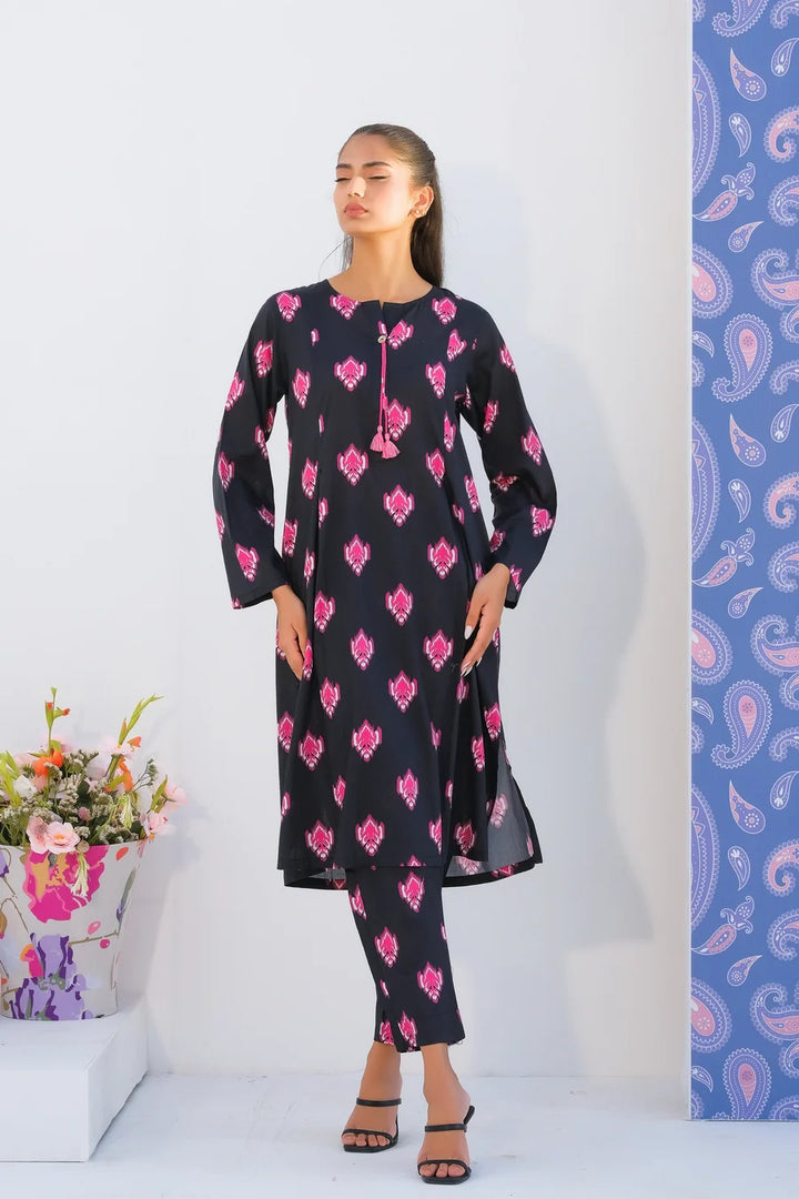 Dhaga Women Pret Printed 2 Piece Lawn Matching Separate FW24DSP0015 - Summer Collection