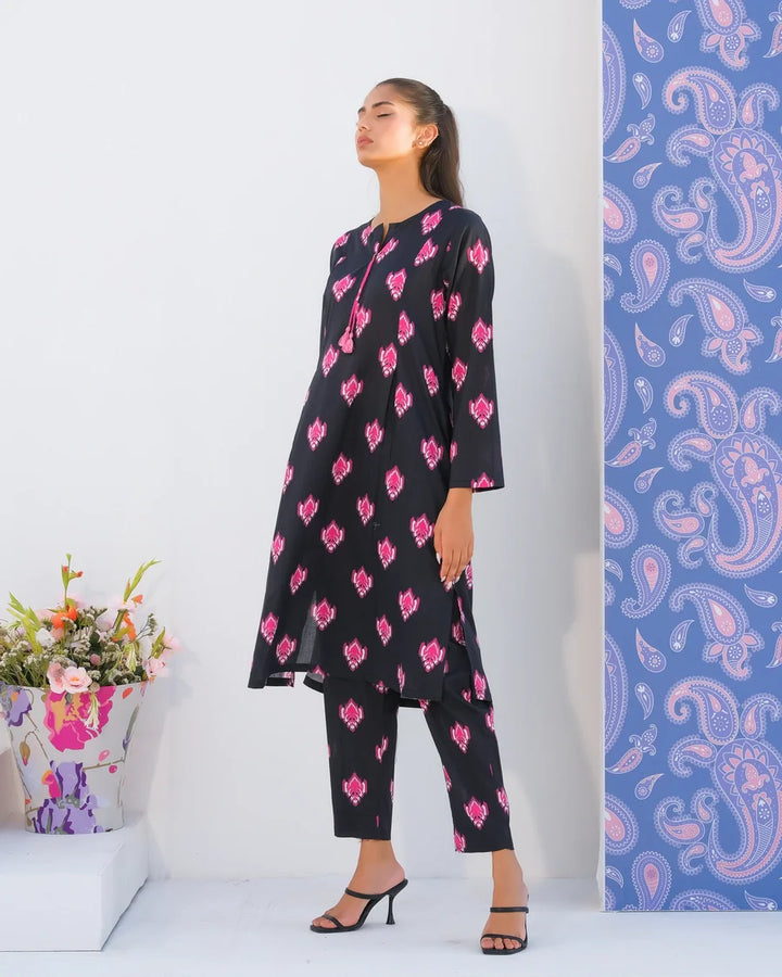 Dhaga Women Pret Printed 2 Piece Lawn Matching Separate FW24DSP0015 - Summer Collection