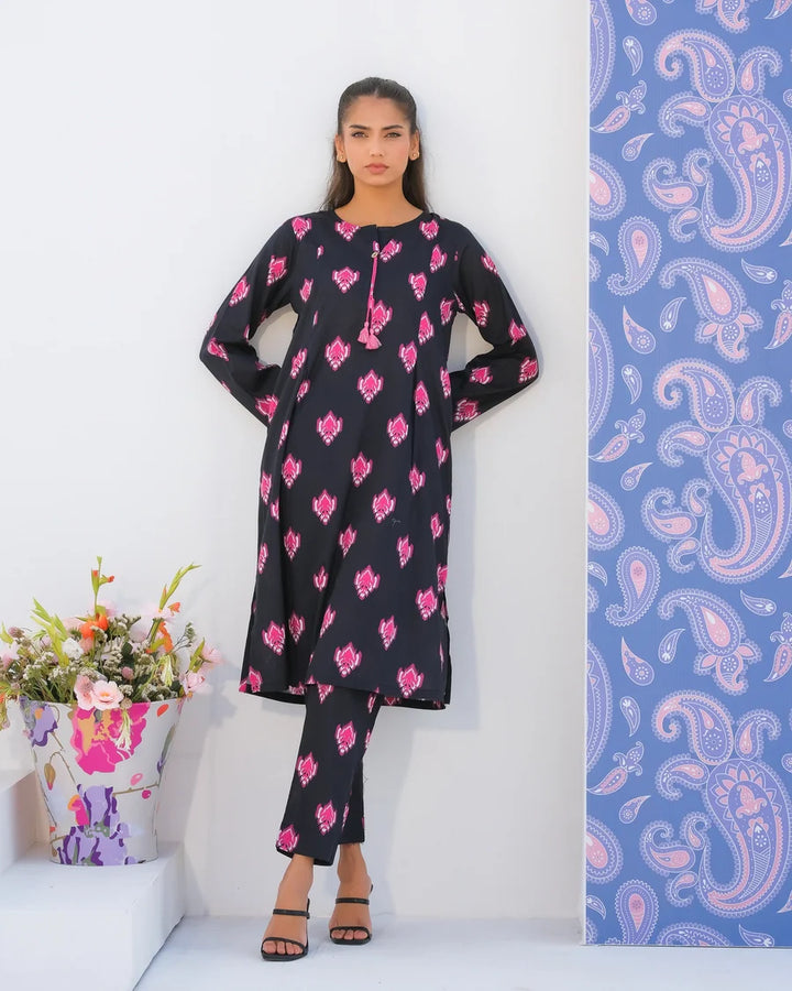 Dhaga Women Pret Printed 2 Piece Lawn Matching Separate FW24DSP0015 - Summer Collection