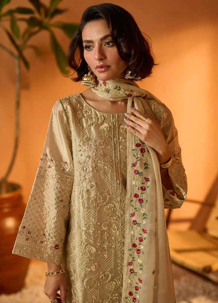 Dhanak Pret   3 Piece Suit DL-0207 BEIGE