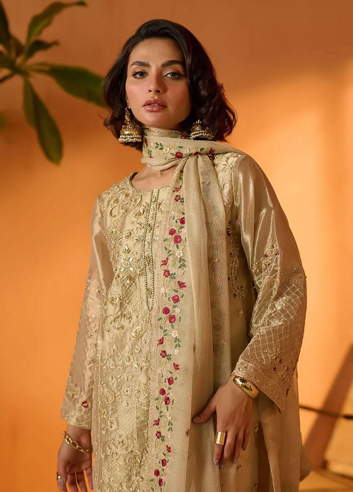 Dhanak Pret   3 Piece Suit DL-0207 BEIGE