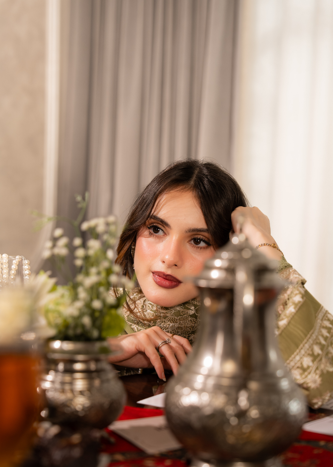 Aria By Meerak RTW Embroidered Lawn 3 Piece Suit Ayaal Festive Collection