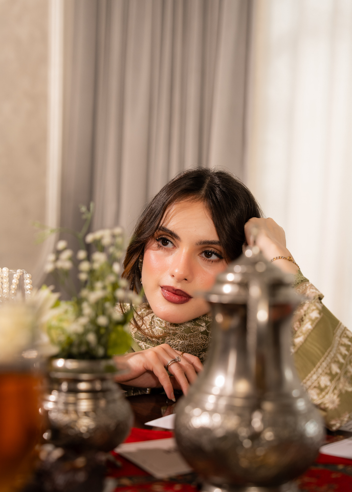 Aria By Meerak RTW Embroidered Lawn 3 Piece Suit Ayaal Festive Collection