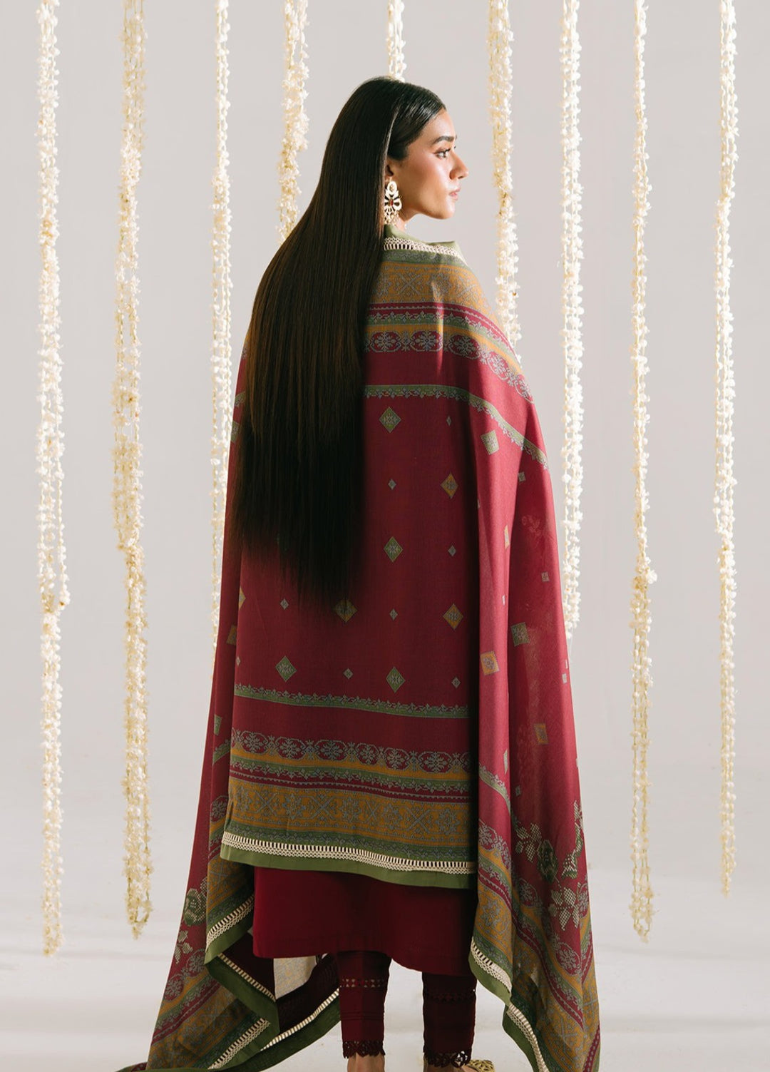 Jeevan by Fiona Embroidered Suits Unstitched 3 Piece FA25JK Lalazaar - Winter Collection