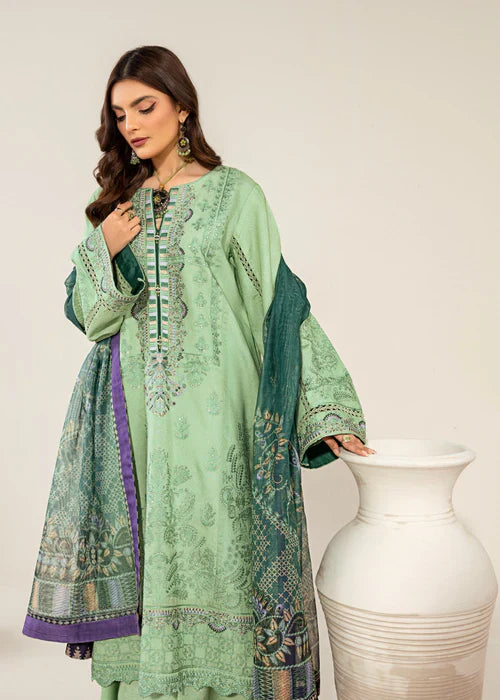 Ravish by Ruby Suleiman Women Pret 3 Piece Cotton Net Minti Charm - Summer Collection