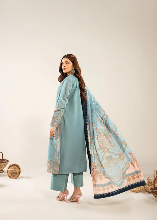 Ramz O Raaz by Ruby Suleiman Pret Festive 3 Piece Sky Dive - Festive Collection