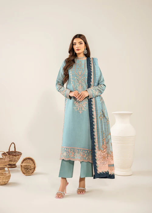 Ramz O Raaz by Ruby Suleiman Pret Festive 3 Piece Sky Dive - Festive Collection