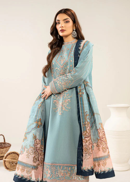 Ramz O Raaz by Ruby Suleiman Pret Festive 3 Piece Sky Dive - Festive Collection