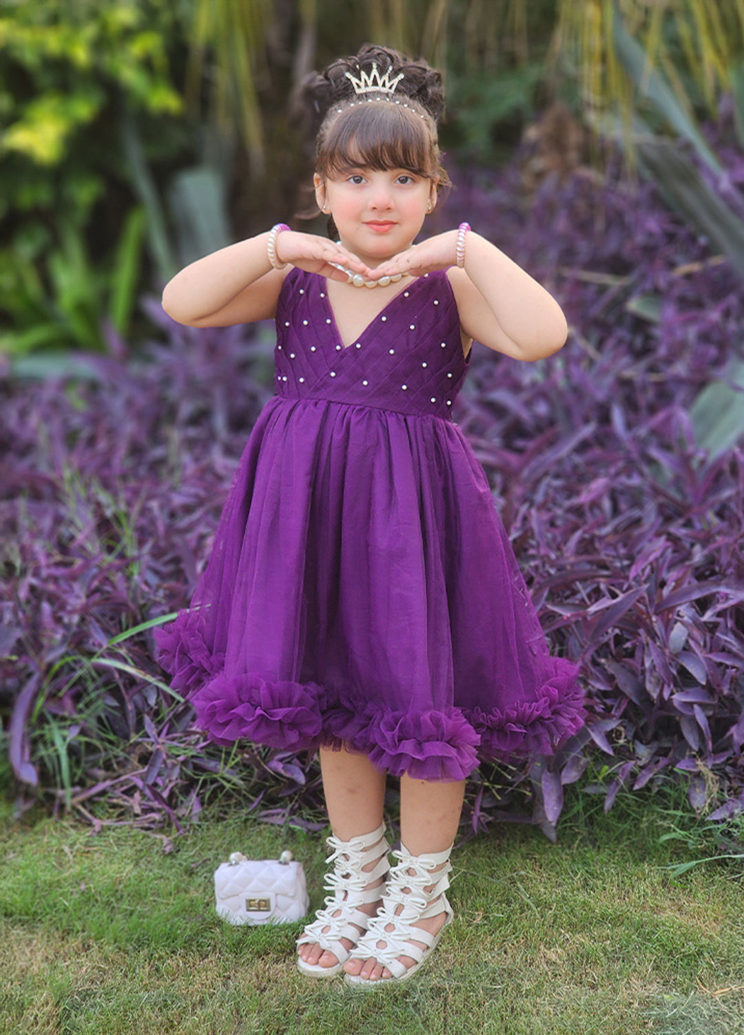 Fairy Bloom by Modest Kids Pret Festive Violet - Festive Collection