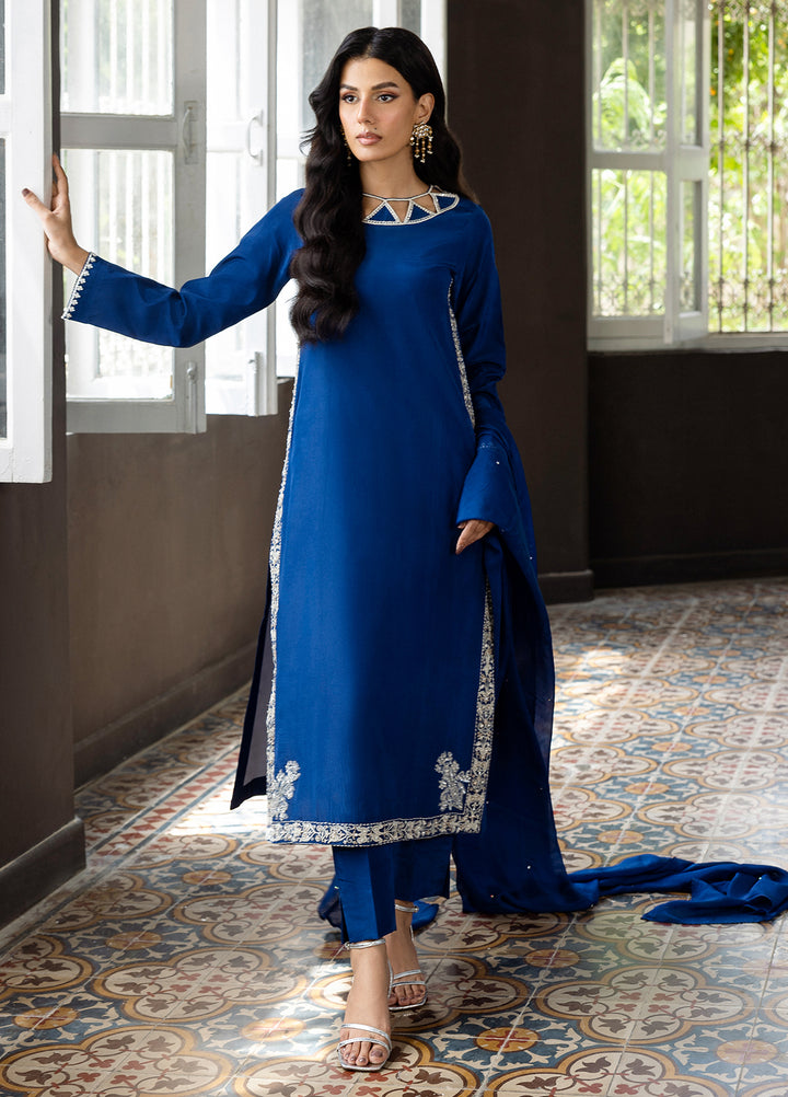 Elara by Mavie Women Pret Ramen Silk Indeva - Festive Collection