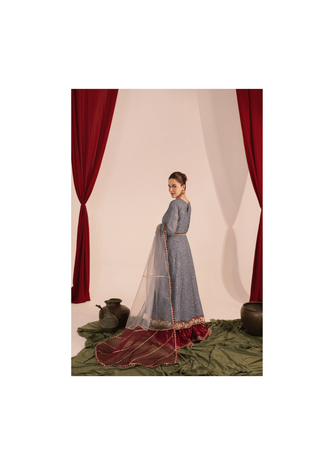Zaaviay Lavender Breeze Chikankari Suits Pret 3 Piece Festive Collection