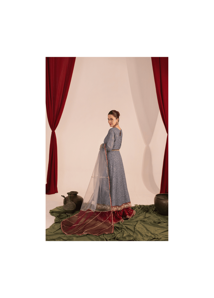Zaaviay Lavender Breeze Chikankari Suits Pret 3 Piece Festive Collection