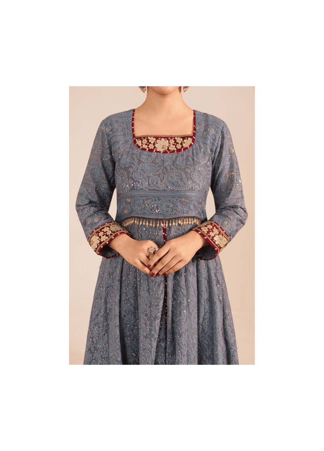 Zaaviay Lavender Breeze Chikankari Suits Pret 3 Piece Festive Collection
