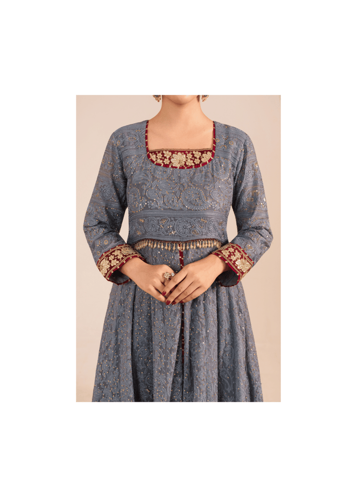 Zaaviay Lavender Breeze Chikankari Suits Pret 3 Piece Festive Collection