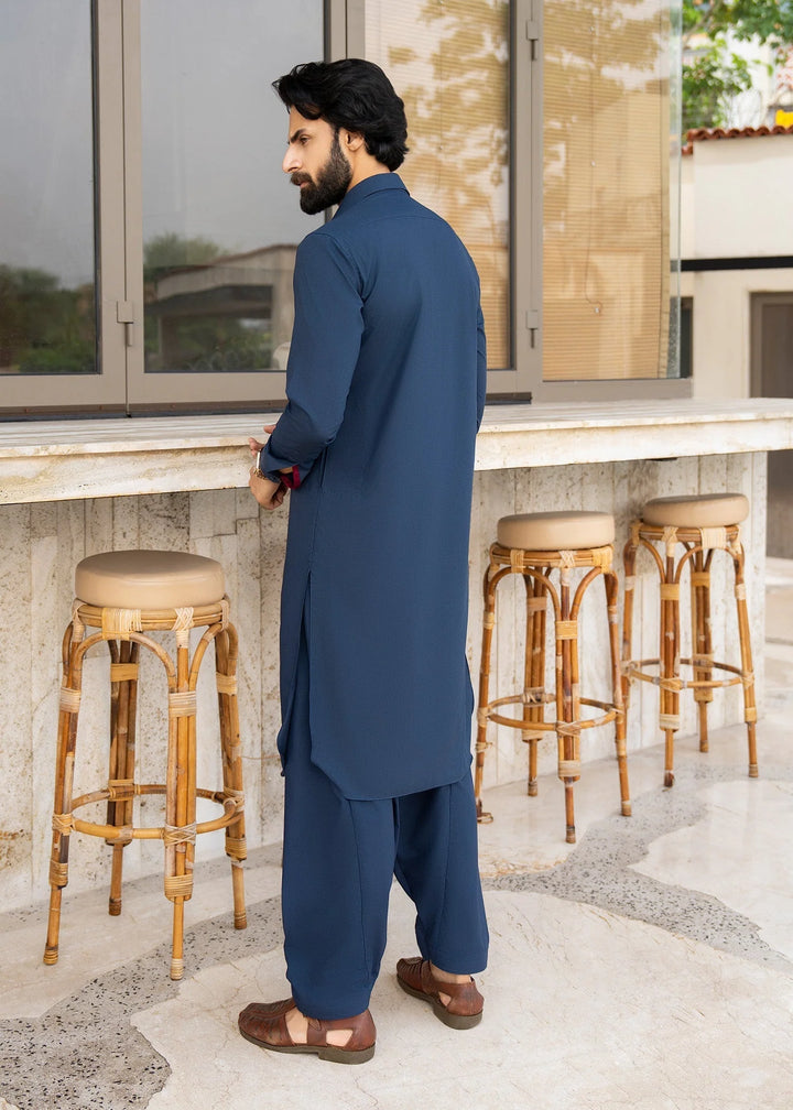 Ghumaan by Buraq Mens Pret Kurta Shalwar Wash n Wear Hayrah - Casual Collection