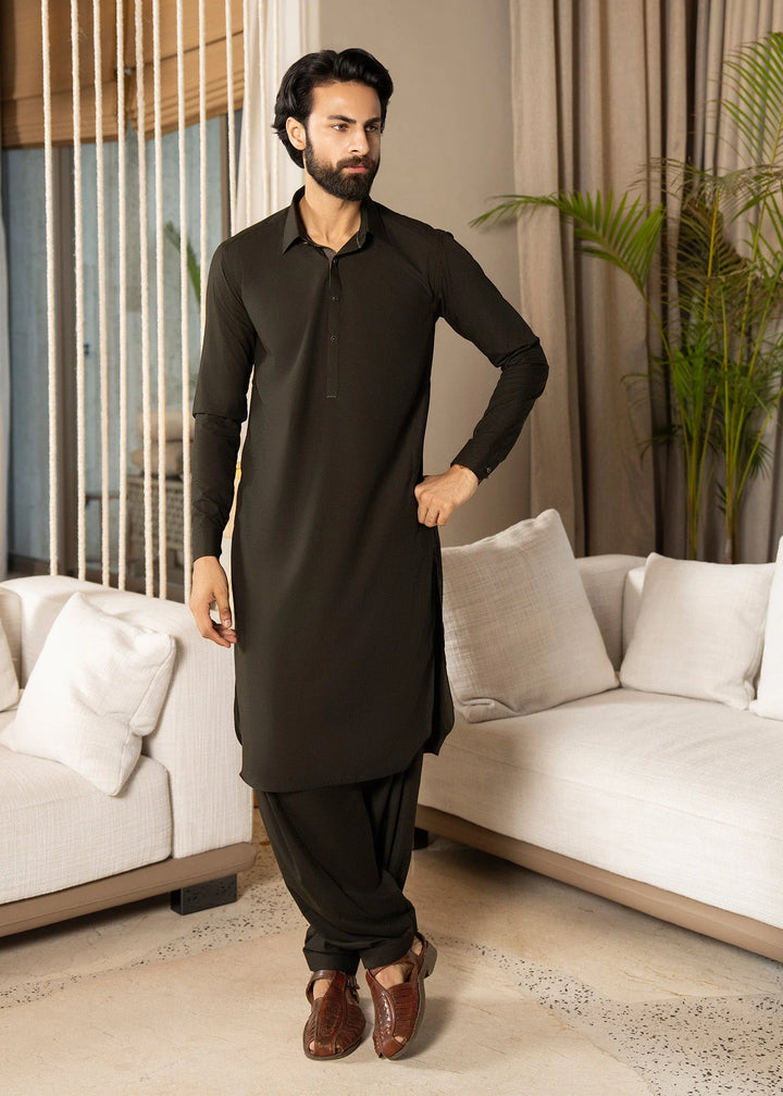 Ghumaan by Buraq Mens Pret Kurta Shalwar Wash n Wear Mauj - Casual Collection