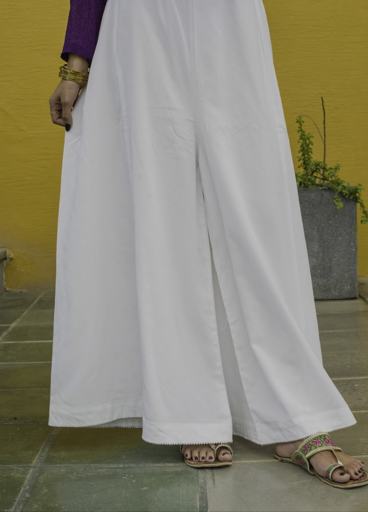 Breezy Basics by Deck Up Women Bottoms 1 Piece Classic Flared Ijaar - White - Casual Collection