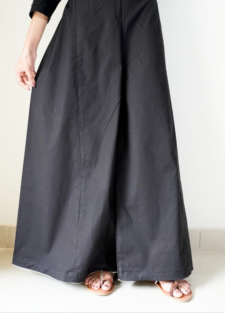 Breezy Basics by Deck Up Women Bottoms 1 Piece Classic Flared Ijaar - Black - Casual Collection