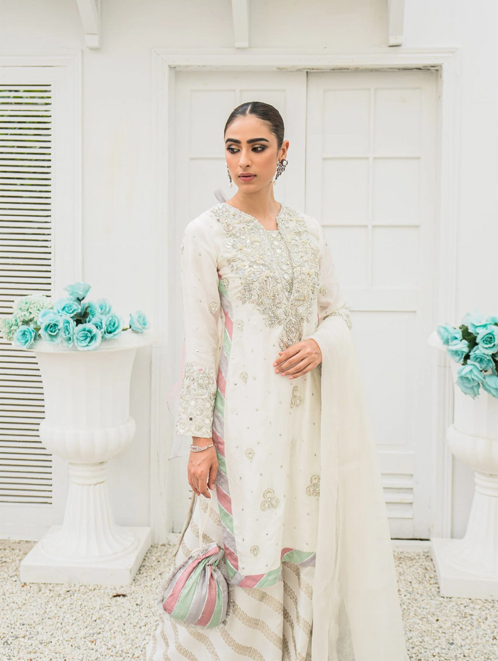 Luxe By Hues Atelier Women Pret 3 Piece Rania - Formals Collection
