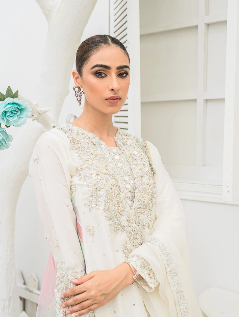 Luxe By Hues Atelier Women Pret 3 Piece Rania - Formals Collection