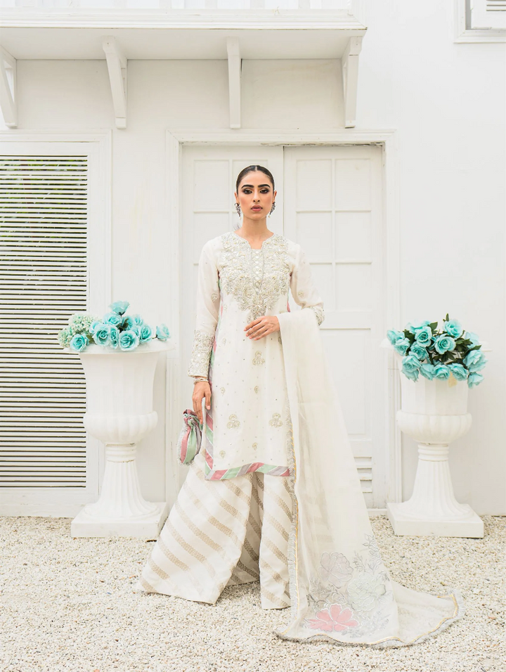 Luxe By Hues Atelier Women Pret 3 Piece Rania - Formals Collection