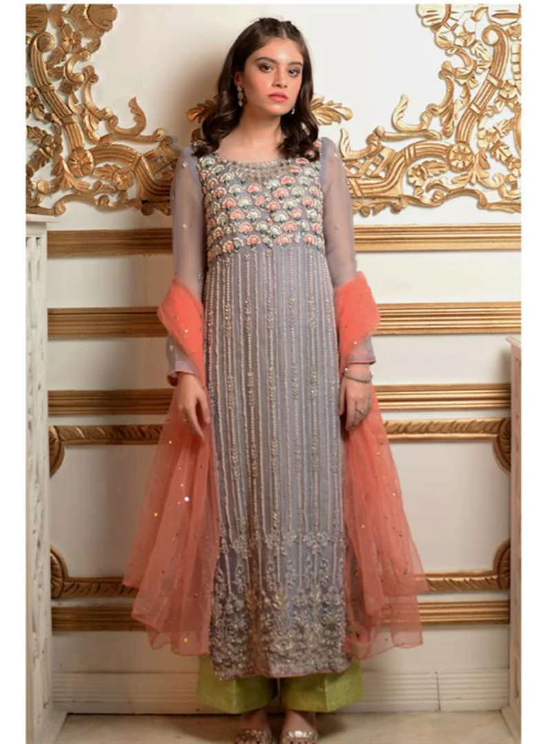 Luxe By Hues Atelier Women Pret 3 Piece Noor E Hues - Formals Collection