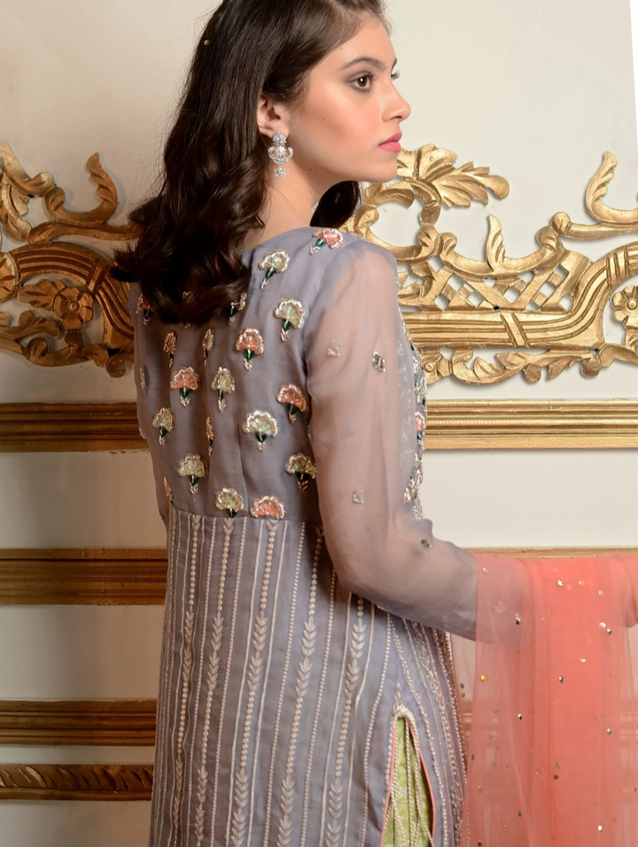 Luxe By Hues Atelier Women Pret 3 Piece Noor E Hues - Formals Collection