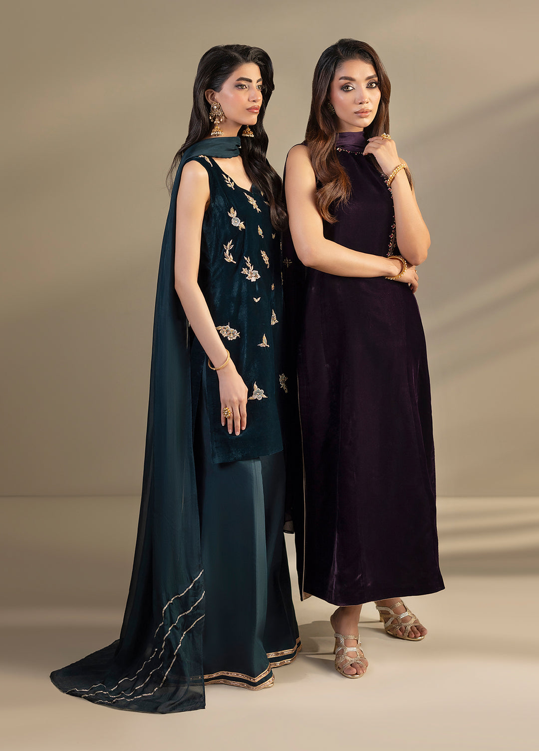 Noir by Mavie Pret Luxury Velvet Miren - Festive Collection