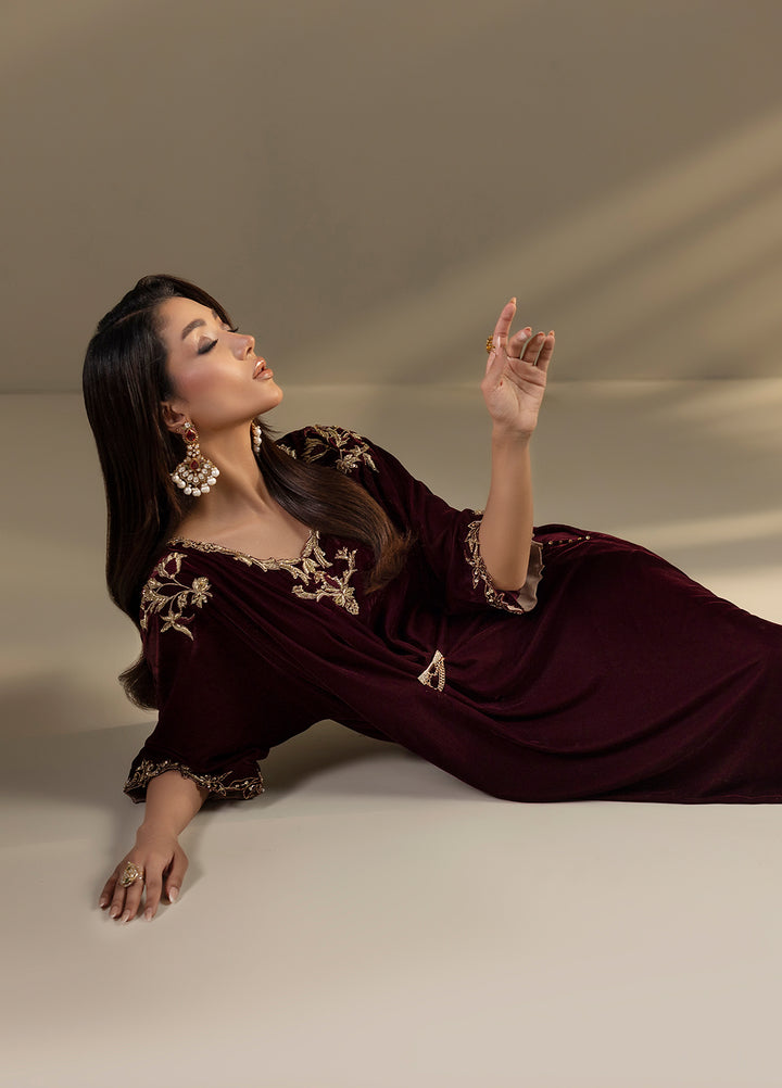 Noir by Mavie Pret Luxury Velvet Czarina - Festive Collection