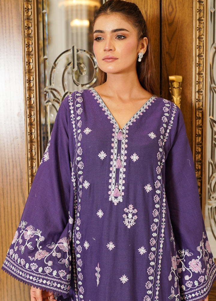 Zyna Unstitched Embroidered Khaddar 3 Piece Vira - Winter Collection