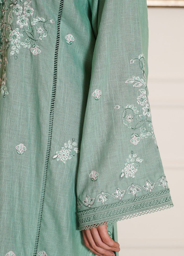 Zyna Unstitched Embroidered Khaddar 3 Piece Azyra - Winter Collection