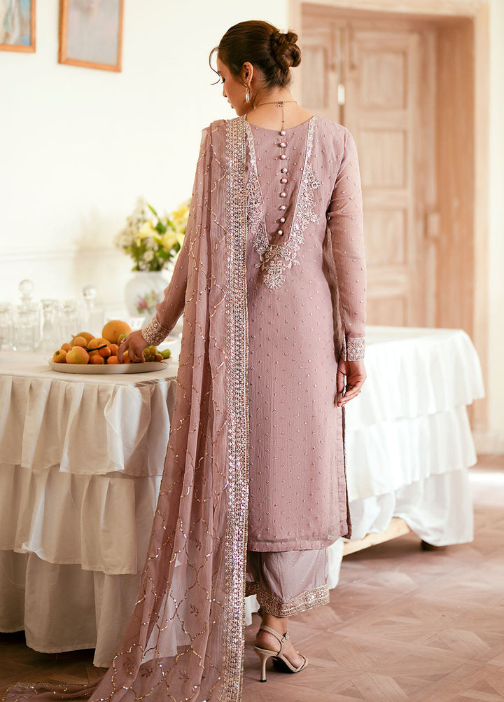 Sahane Ready To Wear Chiffon 3 Piece Suit El-1802 Elora Pret - Formals Collection
