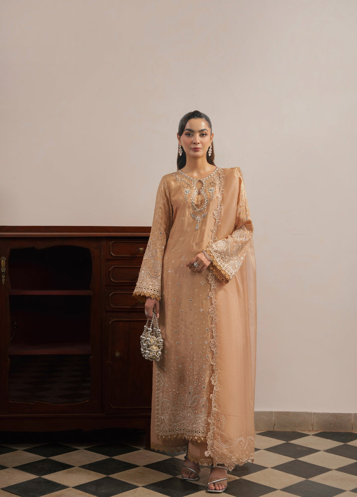 Amelia by Scherezade Women Pret Luxury Ramen Silk 3 Piece Coco - Festive Collection