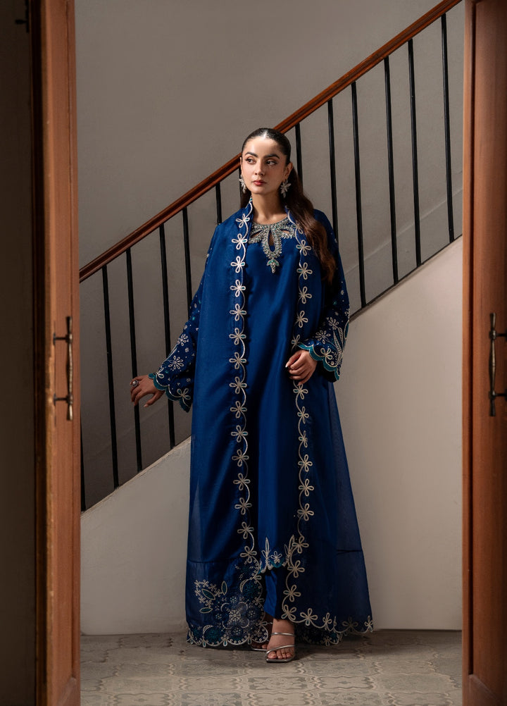 Amelia by Scherezade Women Pret Luxury Ramen Silk 3 Piece Diva - Festive Collection