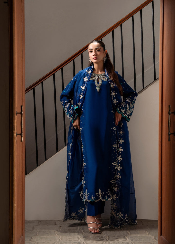 Amelia by Scherezade Women Pret Luxury Ramen Silk 3 Piece Diva - Festive Collection