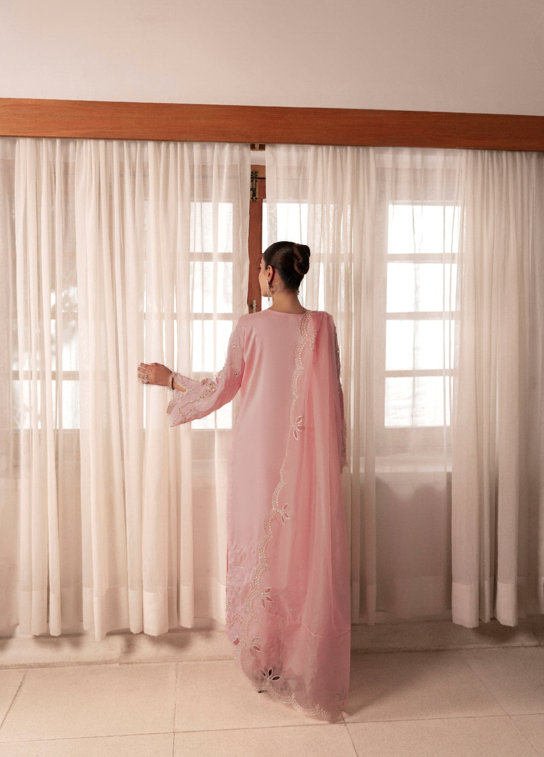 Amelia by Scherezade Women Pret Luxury Ramen Silk 3 Piece Blossom - Festive Collection