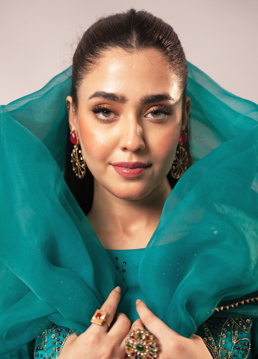 Dilkash by Fozia Khalid Pret 3 Piece Sheesha Silk Nawal - Festive Collection