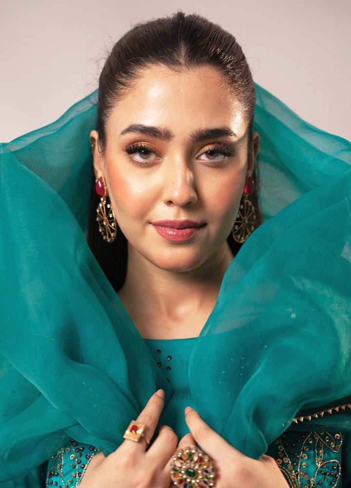 Dilkash by Fozia Khalid Pret 3 Piece Sheesha Silk Nawal - Festive Collection