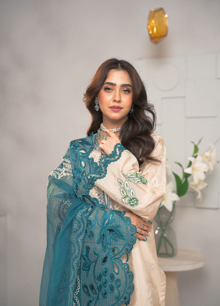 Dilkash by Fozia Khalid Pret 3 Piece Sheesha Silk Rameen - Festive Collection