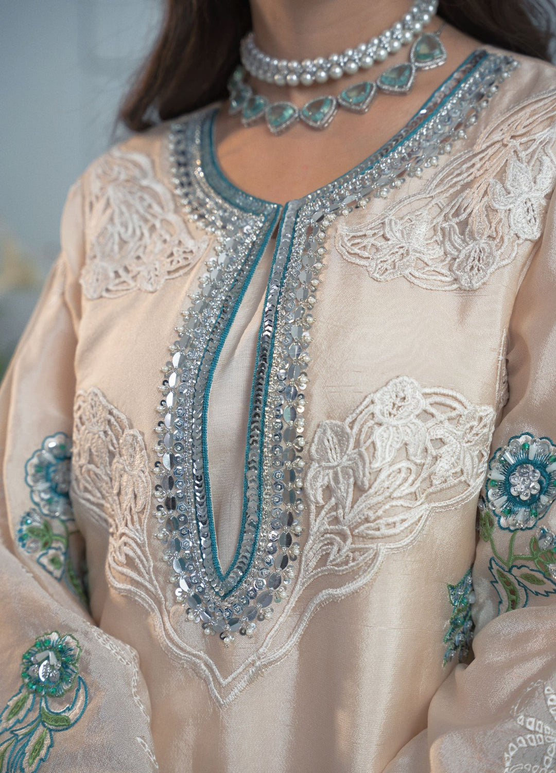 Dilkash by Fozia Khalid Pret 3 Piece Sheesha Silk Rameen - Festive Collection
