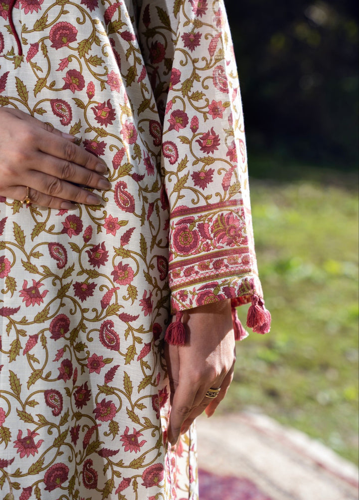 PAISLEY - Printed Unstitched Khaddar Suit (3 Piece) 3134