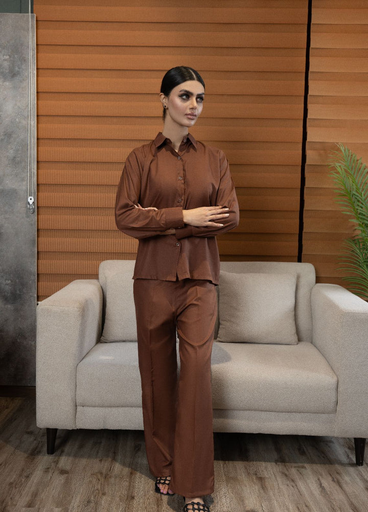 Evermore by The Slay Wear Pret Western 2 Piece Workday Browns - Summer Collection