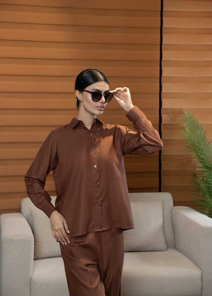 Evermore by The Slay Wear Pret Western 2 Piece Workday Browns - Summer Collection