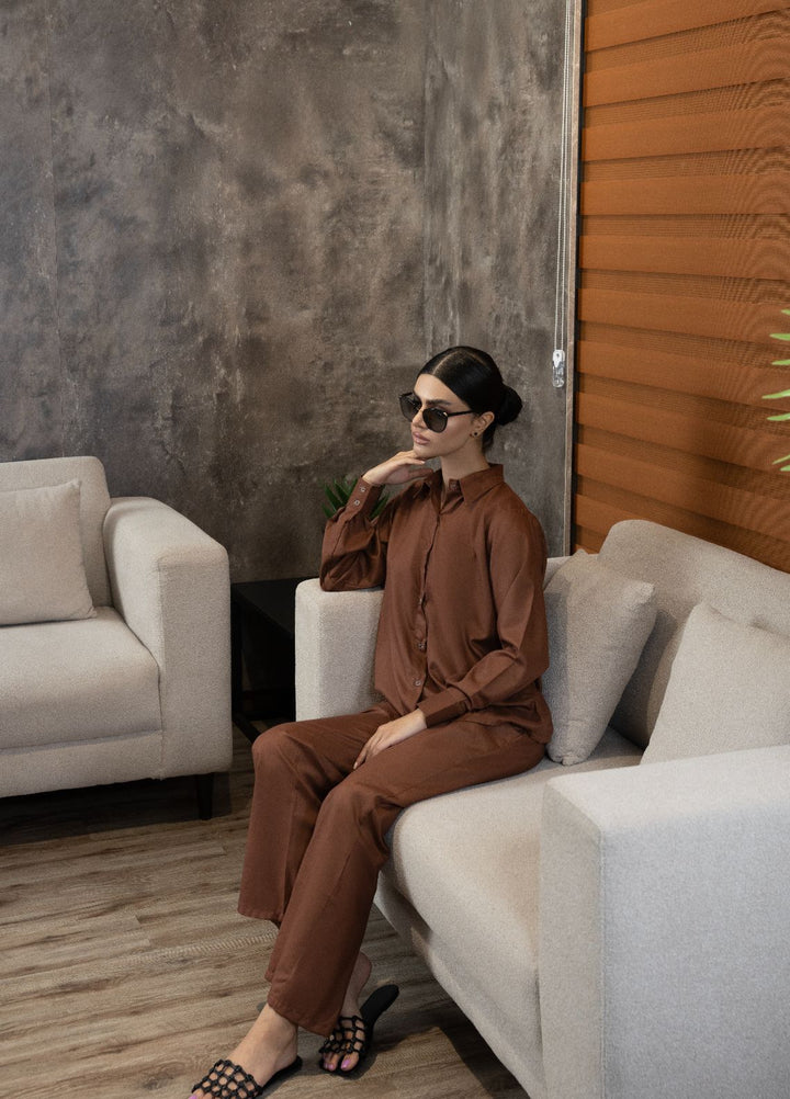 Evermore by The Slay Wear Pret Western 2 Piece Workday Browns - Summer Collection