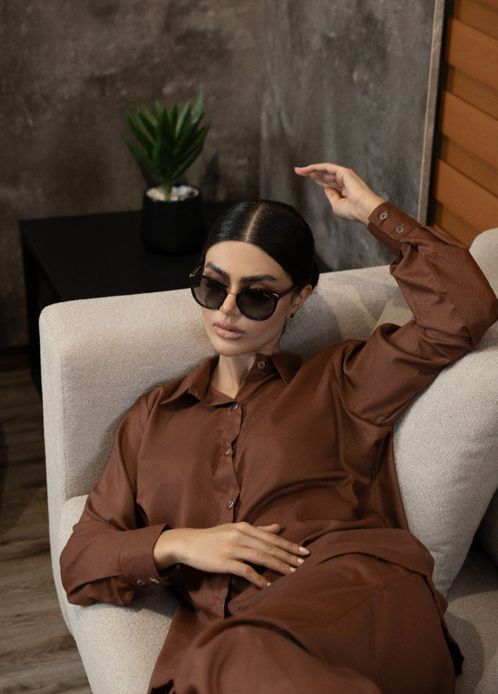 Evermore by The Slay Wear Pret Western 2 Piece Workday Browns - Summer Collection